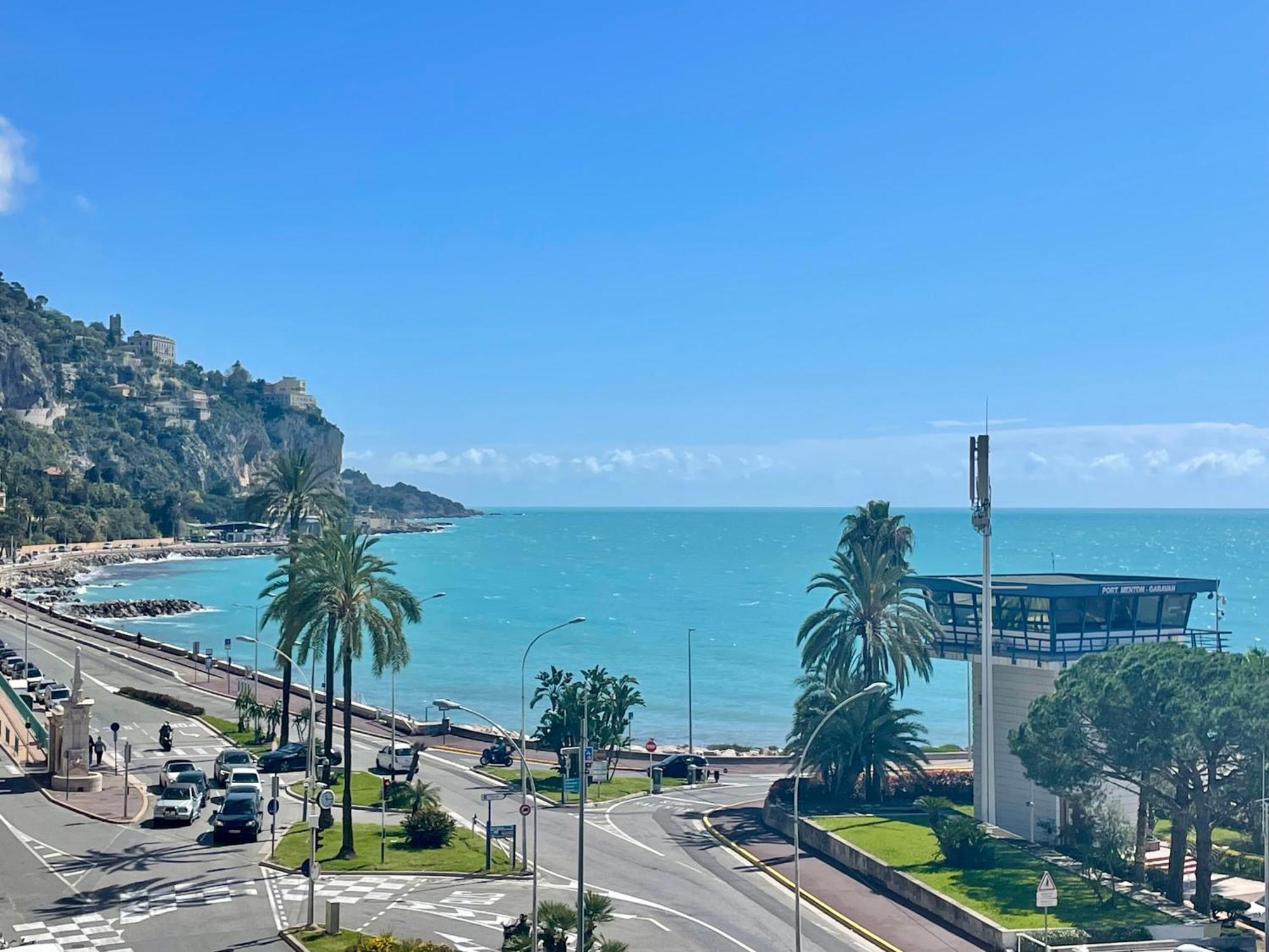 Superbe Appartement En Bord De Mer, Pres Du Centre Et Des Plages مينتون المظهر الخارجي الصورة